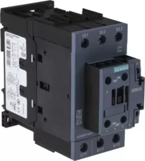 Siemens SIRIUS Innovation 3RT2 3 Pole Contactor - 50 A, 230 V ac Coil, 3NO, 22 kW