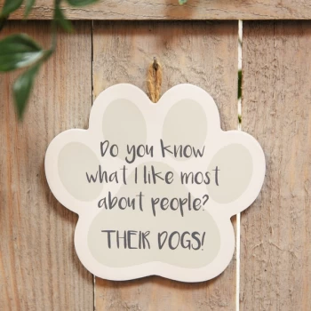 Best of Breed Wooden Plaque - Their Dogs