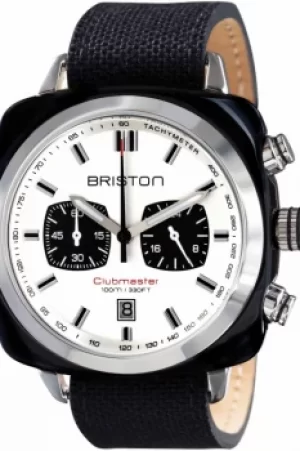 Unisex Briston Clubmaster Sport Acetate Chronograph Watch 15142.SA.BS.2.LSB