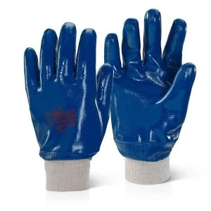 Click2000 Nitrile Coated Knitwrist Heavy Weight 9 Gloves Ref NKWFCHW9