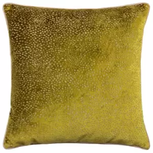 Estelle Spotted Cushion Moss/Taupe, Moss/Taupe / 45 x 45cm / Polyester Filled