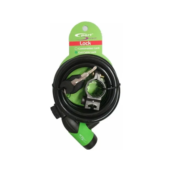 Sekura Cycle Cable Lock - 10mm x 185cm - SLK7351 - Sport Direct