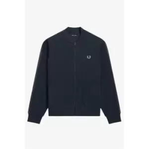 Fred Perry Knitted Track Jacket - Blue