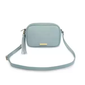 Sophia Tassel Crossbody Pale Blue Handbag KLB1553