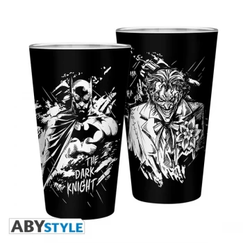 Dc Comics - Batman & Joker - Large Glass