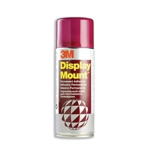 3M DisplayMount 400ml Adhesive Spray Can Instant Hold CFC-Free