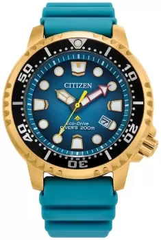 Citizen BN0162-02X Mens Promaster Diver Eco-Drive Teal Blue Watch