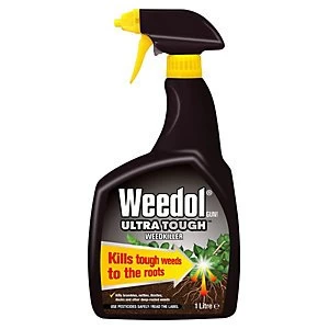 Weedol Ultra Tough Ready To Use Weedkiller 1L