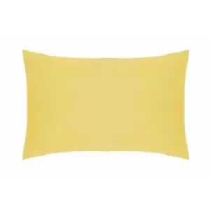 100% Cotton 200 Thread Count Pillowcase Pair Lemon