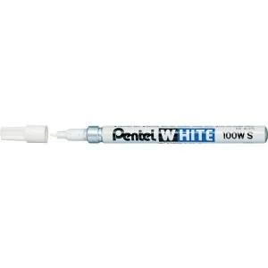 Pentel White 100WS 2.0mm Fineline Bullet Tip Permanent