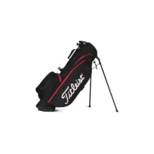 Titleist PLAYERS 4 Stand Golf Bag - BLK/BLK/RED