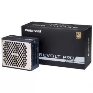 Phanteks Revolt Pro 1000W 80 Plus Gold Modular Power Combo Supply UK Plug
