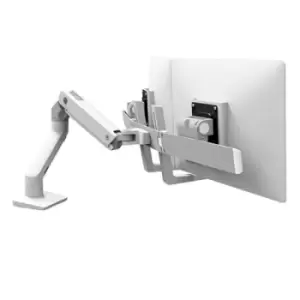 Ergotron HX Desk Dual Monitor Arm (white)