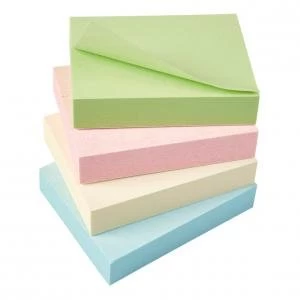 Eco Recycled Notes 38x51mm Re Move Pastel Pack 12 938180