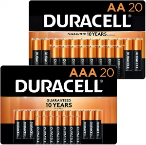 Duracell AAA Alkaline Batteries Pack of 40 AAADURB40T