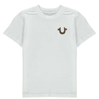 True Religion Horseshoe Crew T Shirt - White