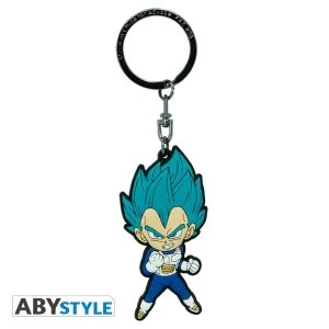 Dragon Ball Super - Vegeta Saiyan Blue PVC Keychain