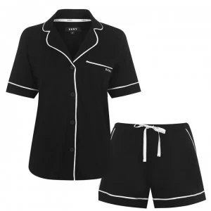 DKNY Signature Short Pyjama Set - Black 001