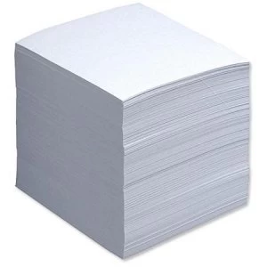 5 Star Office Refill Block for Noteholder Cube Approx. 750 Sheets of Paper 90x90mm White