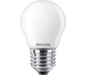 Philips Classic 6.5W ES/E27 Golf Ball Very Warm White - 64920300