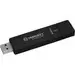 Kingston IronKey D300 D300S 128GB USB 3.1 Flash Drive - Anthracite - 256-bit AES - TAA Compliant