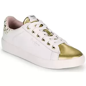 Pepe jeans KIOTO FIRE womens Shoes Trainers in White,4,5,5.5,6.5,7.5