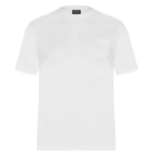 Paul And Shark Logo Pocket T-Shirt - White
