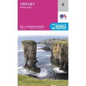 Orkney - Mainland by Ordnance Survey (Sheet map, folded, 2016)