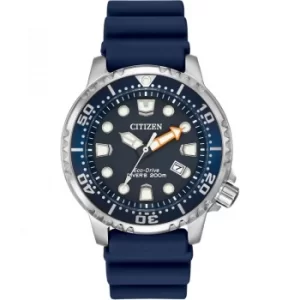 Mens Citizen Eco-drive Promaster Divers Stainless Steel Watch
