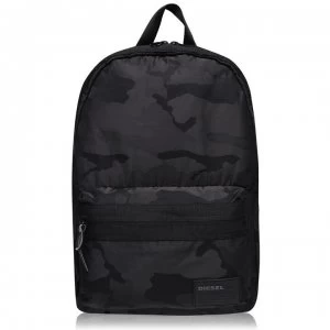 Diesel Logo Backpack - Black T8013