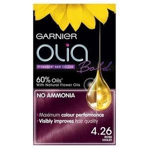Garnier Olia Bold 4.26 Rose Violet Permanent Hair Dye