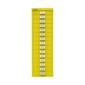 15 Drawer Cabinet Canary Yellow BY78745