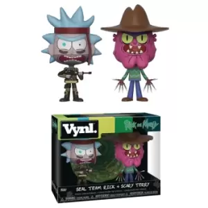 Vynl Rick & Morty Seal Team Rick and Scary Terry