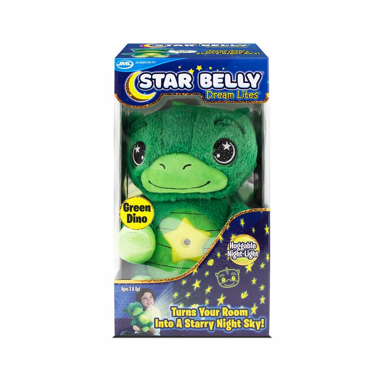 JML Star Belly Dino Cuddly Toy