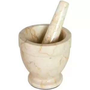 Champagne Marble Mortar and Pestle - Premier Housewares