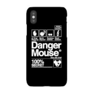 Danger Mouse 100% Secret Phone Case for iPhone and Android - iPhone X - Snap Case - Matte