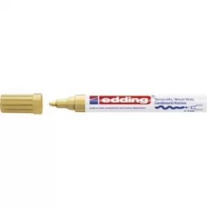 Edding E-4000 4-4000053 Decorative marker Gold 2 mm, 4mm /pack