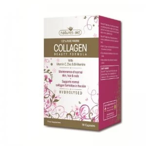 Natures Aid Collagen Beauty Formula 90 Capsules
