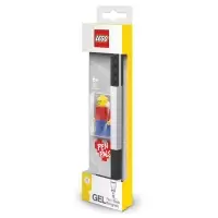 Lego 2.0 Gel Pen with Minifigure - Black