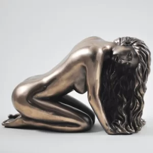 Suggestion Lady Cold Cast Bronze Sculpture