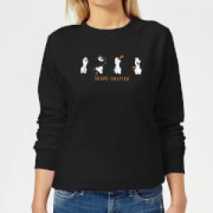 Frozen 2 Shape Shifter Womens Sweatshirt - Black