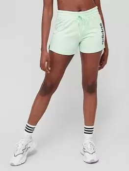 adidas Linear French Terry Shorts - Mint, Mint Size XS Women
