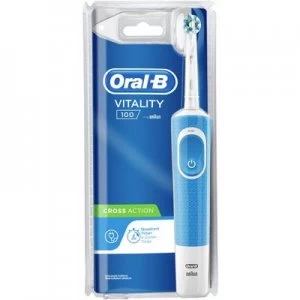 Oral-B Vitality 100 CrossAction blue CLS Electric toothbrush Rotating/vibrating Blue