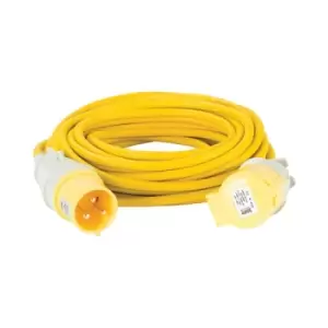 Defender Extension Lead Yellow 4mm2 32A 14m - 110V