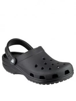 Crocs Classic Clogs - Black, Size 6, Men