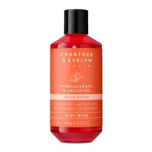 Crabtree & Evelyn Pomegranate and Argan Oil Body Wash 250ml
