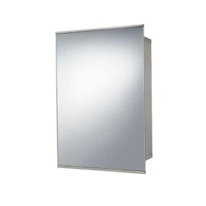 BQ Fonteno Sliding door Silver Mirror cabinet