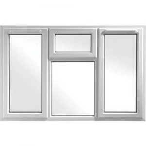 Wickes Upvc Casement Window White 1770 x 1010mm Side and Top Hung