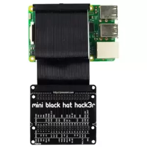 Pimoroni PIM169 Mini Black HAT Hack3r Assembled for Raspberry Pi