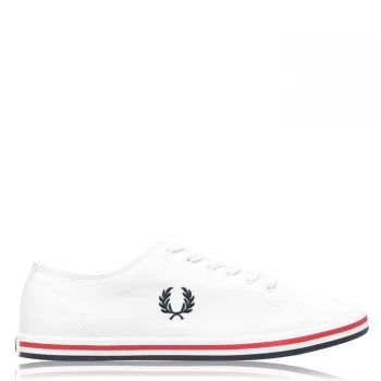 Fred Perry Kingston Canvas Trainer - White 134